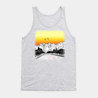 Passu Cones Karakoram Pakistan Tank Top